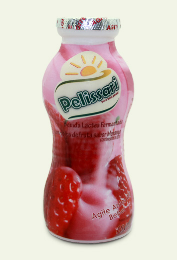 Pelissari - Bebida Láctea Morango
