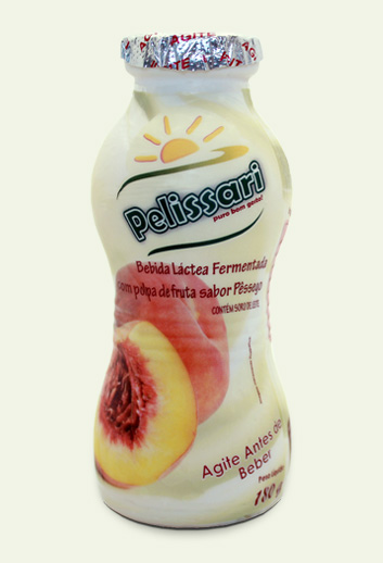 Pelissari - Bebida Láctea Pêssego